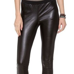 Splendid Women's Downtown Faux Leather Leggings M
